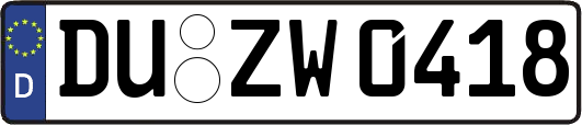 DU-ZW0418