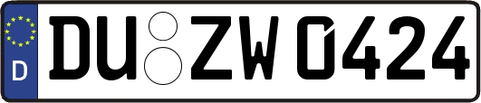 DU-ZW0424