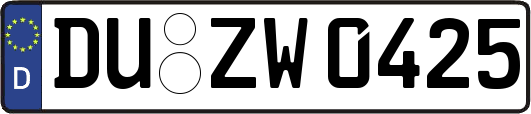 DU-ZW0425