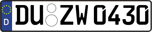 DU-ZW0430