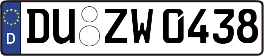 DU-ZW0438