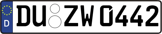 DU-ZW0442