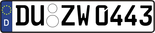 DU-ZW0443