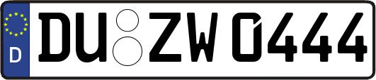 DU-ZW0444