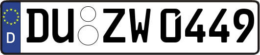 DU-ZW0449