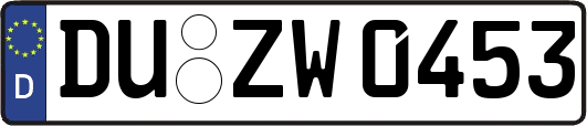 DU-ZW0453