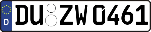 DU-ZW0461