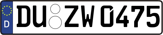 DU-ZW0475