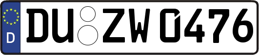 DU-ZW0476