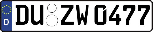 DU-ZW0477