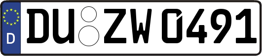DU-ZW0491