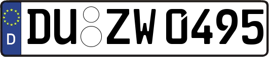 DU-ZW0495