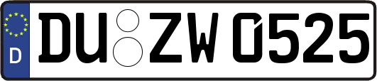 DU-ZW0525
