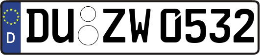DU-ZW0532