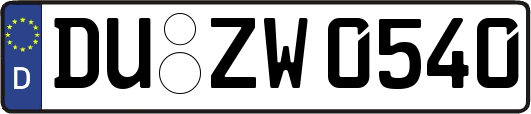 DU-ZW0540