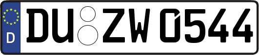 DU-ZW0544