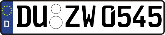 DU-ZW0545