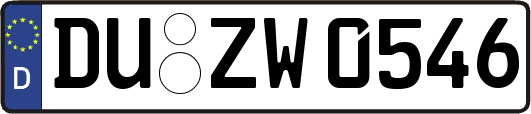 DU-ZW0546