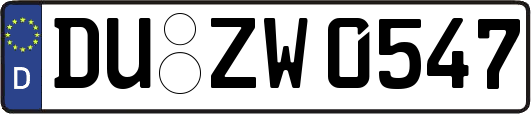 DU-ZW0547
