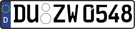DU-ZW0548