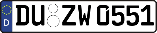 DU-ZW0551