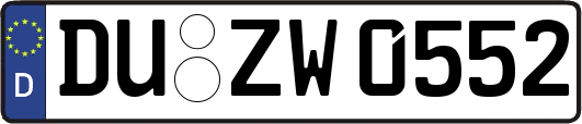 DU-ZW0552