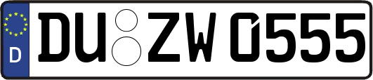DU-ZW0555
