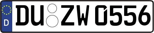 DU-ZW0556