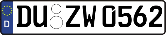 DU-ZW0562