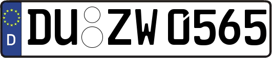 DU-ZW0565