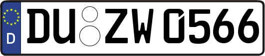 DU-ZW0566