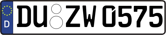 DU-ZW0575