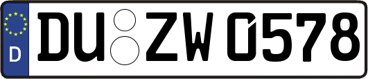 DU-ZW0578