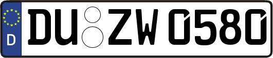 DU-ZW0580