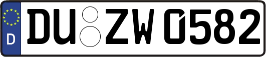 DU-ZW0582