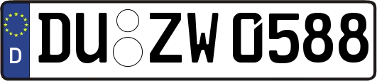 DU-ZW0588