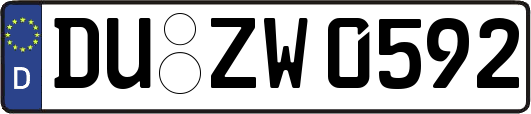 DU-ZW0592