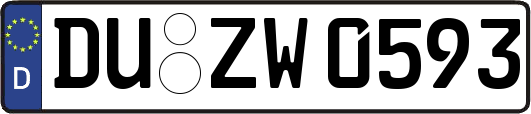 DU-ZW0593