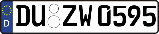DU-ZW0595