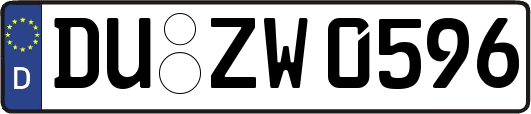 DU-ZW0596