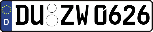 DU-ZW0626