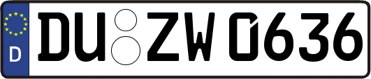 DU-ZW0636