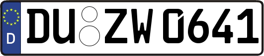 DU-ZW0641