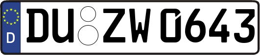 DU-ZW0643
