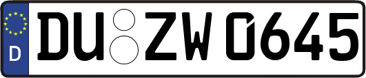 DU-ZW0645