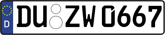DU-ZW0667
