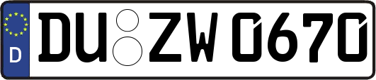 DU-ZW0670