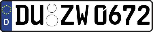 DU-ZW0672