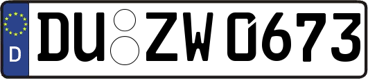 DU-ZW0673