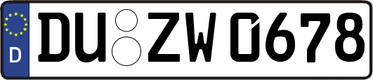 DU-ZW0678